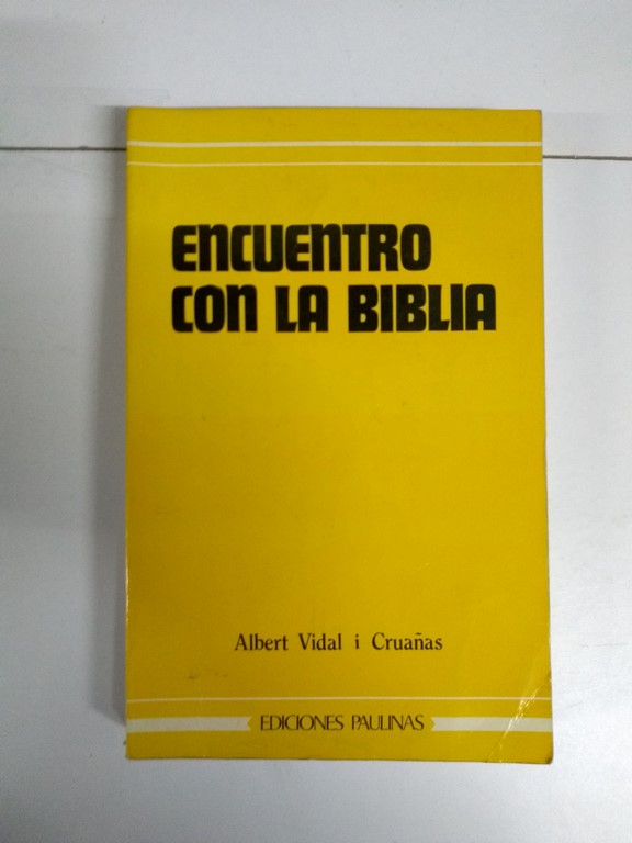 Encuentro con la Biblia