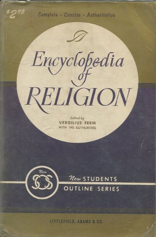 ENCYCLOPEDIA OF RELIGION.