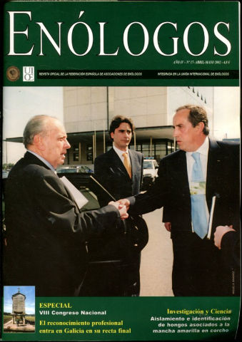 ENOLOGOS. REVISTA OFICIAL DE LA FEDERACION ESPAÑOLA DE ASOCIACIONES DE ENOLOGOS. Nº 17.