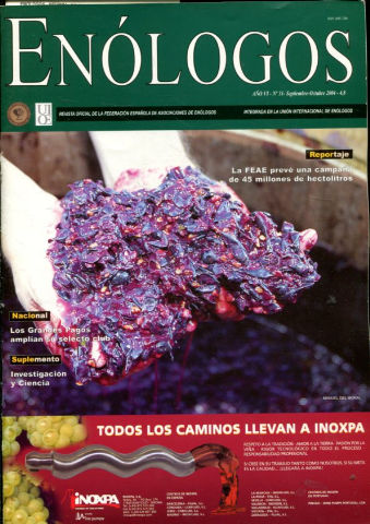 ENOLOGOS. REVISTA OFICIAL DE LA FEDERACION ESPAÑOLA DE ASOCIACIONES DE ENOLOGOS. Nº 31.