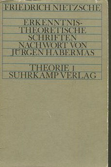 Erkenntnistheoretische Schriften. Nachwort von Jürgen Habermas.