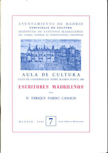 ESCRITORES MADRILEÑOS.