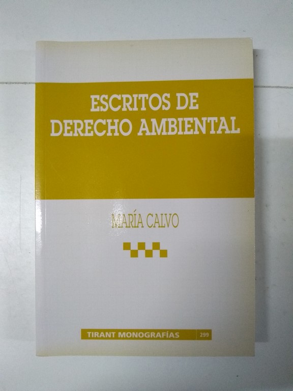 Escritos de Derecho Ambiental