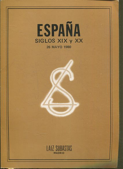 ESPAÑA SIGLOS XIX Y XX 26 MAYO 1980.