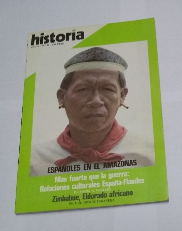 Españoles en el amazonas.