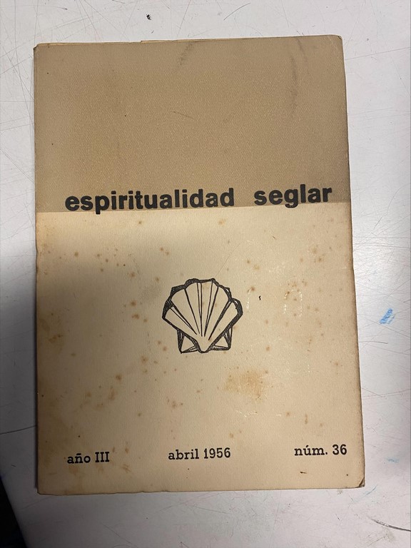 ESPIRITUALIDAD SEGLAR. AÑO III, NUM. 36.