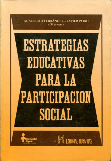 ESTRATEGIAS EDUCATIVAS PARA LA PARTICIPACION SOCIAL.