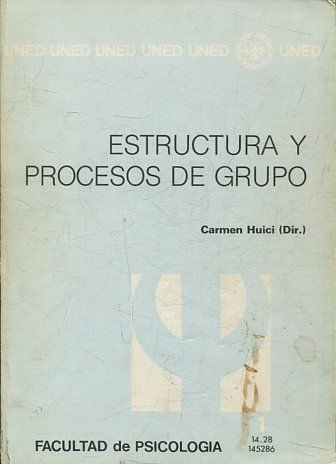 ESTRUCTURA Y PROCESOS DE GRUPO (2 TOMOS).