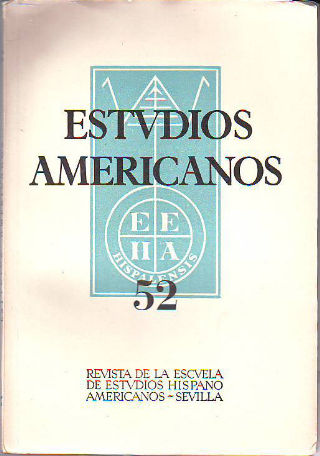 ESTUDIOS AMERICANOS. Nº 52.