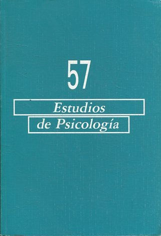 ESTUDIOS DE PSICOLOGIA Nº 57.