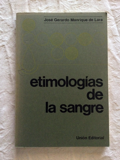 Etimologías de sangre