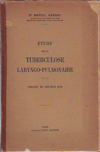 ETUDE DE LA TUBERCULOSE LARYNGO-PULMONAIRE.