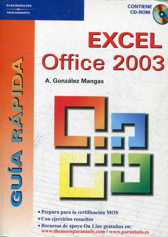 EXCEL. OFFICE 2003.GUIA RAPIDA.