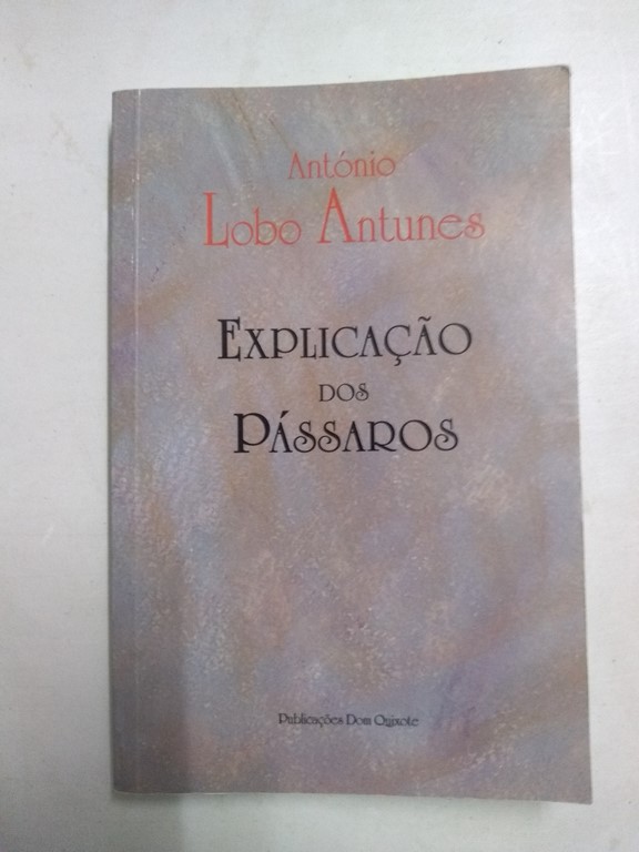 Explicaçâo dos Pássaros