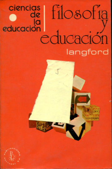 FILOSOFIA Y EDUCACION.