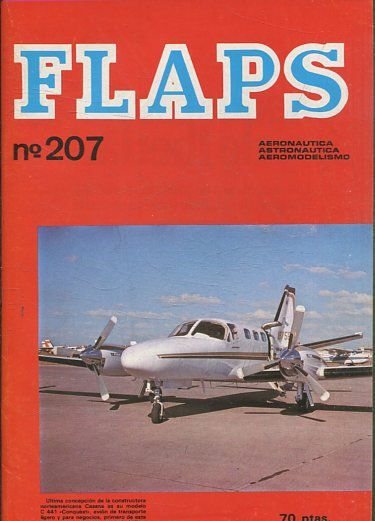 FLAPS. AERONAUTICA, ASTRONAUTICA, AEROMODELISMO. Nº 207.