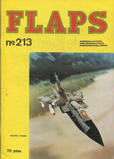 FLAPS. AERONAUTICA, ASTRONAUTICA, AEROMODELISMO. Nº 213.