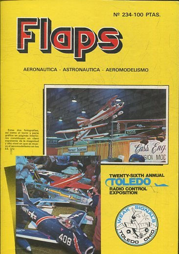 FLAPS. AERONAUTICA, ASTRONAUTICA, AEROMODELISMO. Nº 234.