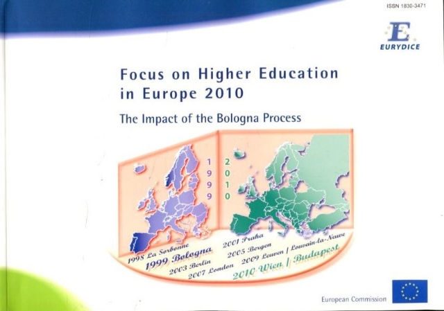 FOCUS ON HIGHER EDUCATION IN EUROPE 2010. THE IMPACT OF THE BOLOGNA PROCESS.