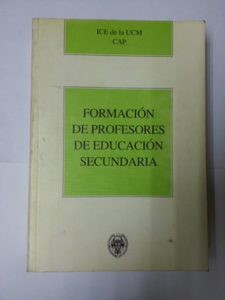 Formacion de profesores de educacion secundaria