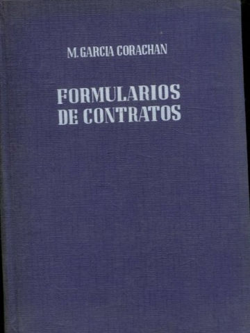 FORMULARIOS DE CONTRATOS.