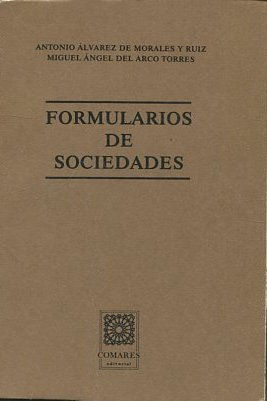 FORMULARIOS DE SOCIEDADES.