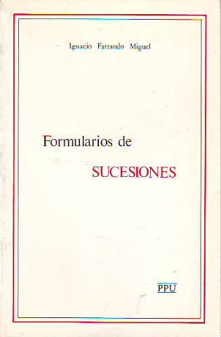 FORMULARIOS DE SUCESIONES.