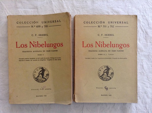 Los Nibelungos. 2 tomos