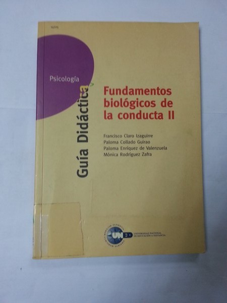 Fundamentos biologicos de la conducta. II