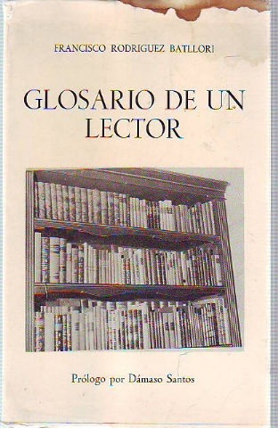 GLOSARIO DE UN LECTOR.