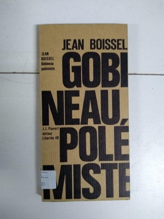 Gobineau polémiste