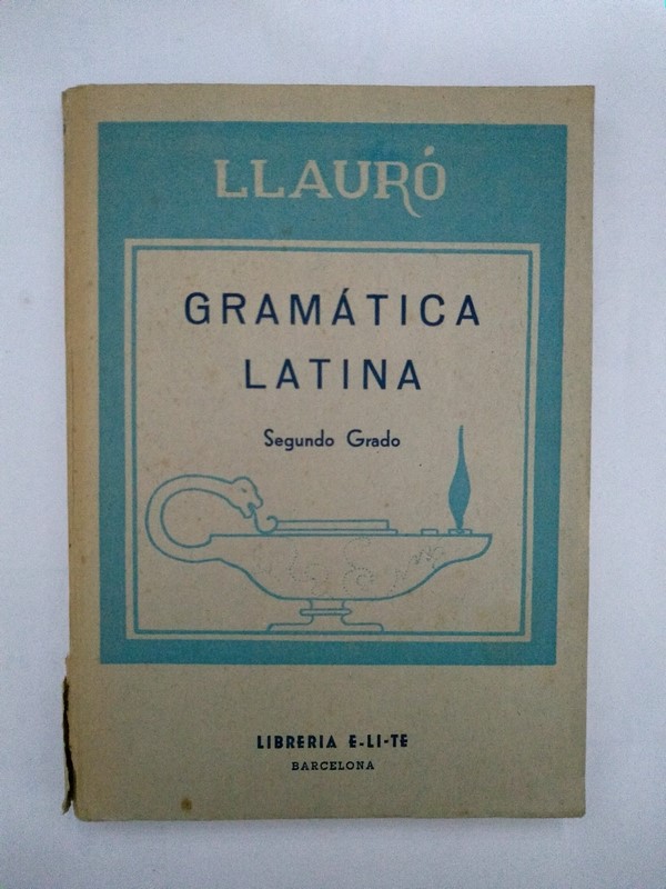 Gramática Latina, segundo grado