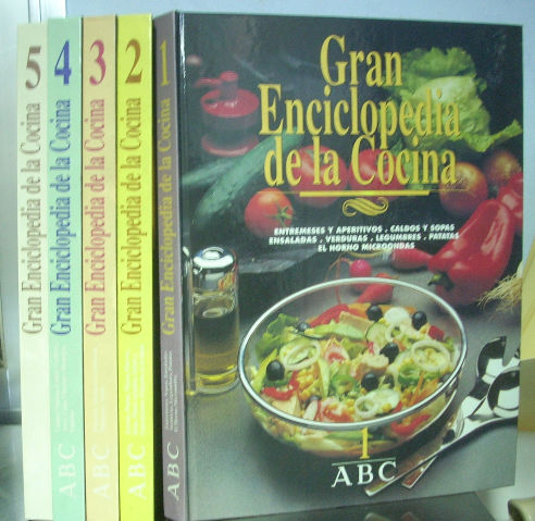 GRAN ENCILOPEDIA DE LA COCINA. (5 VOLUMENES).