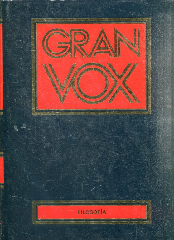 GRAN VOX. DICCIONARIO DE FILOSOFIA.