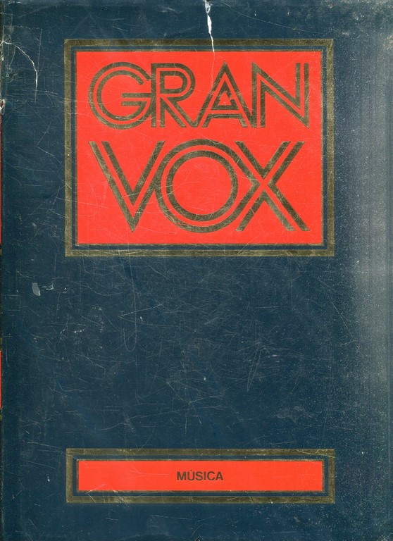 GRAN VOX. DICCIONARIO DE MUSICA.