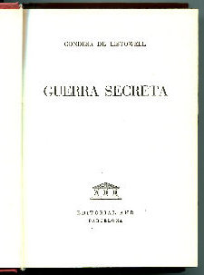 GUERRA SECRETA.