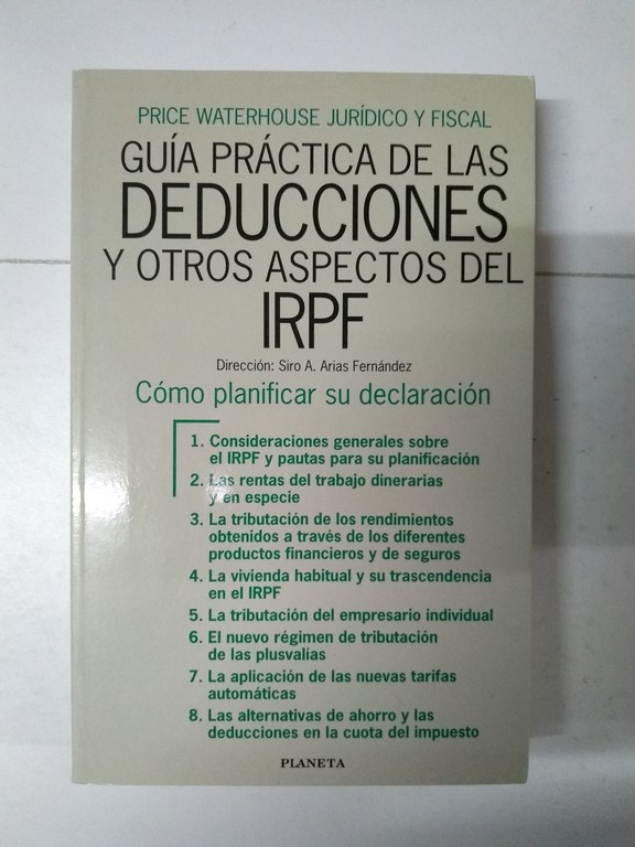 Guía práctica de las deducciones y otros aspectos del IRPF