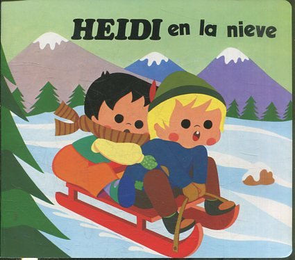 HEIDI EN LA NIEVE.