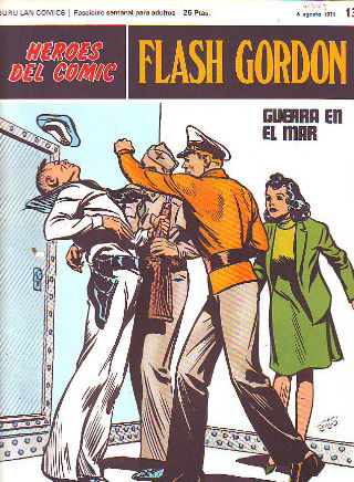 HEROES DEL COMIC. FLASH GORDON Nº 13. GUERRA EN EL MAR.