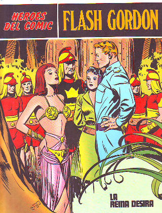 HEROES DEL COMIC. FLASH GORDON Nº 14. LA REINA DESIRA.