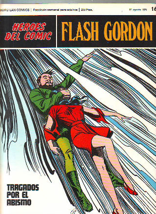 HEROES DEL COMIC. FLASH GORDON Nº 16. TRAGADOS POR EL ABISMO.