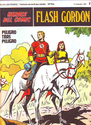 HEROES DEL COMIC. FLASH GORDON Nº 17. PELIGRO TRAS PELIGRO.