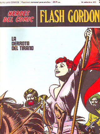 HEROES DEL COMIC. FLASH GORDON Nº 20. LA DERROTA DEL TIRANO.