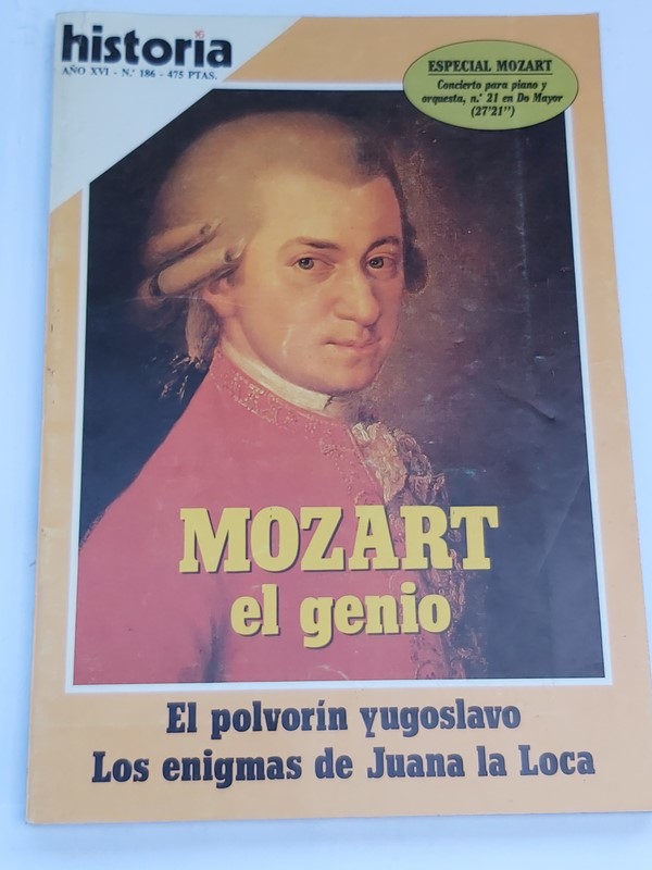 Historia 16. Mozart el genio