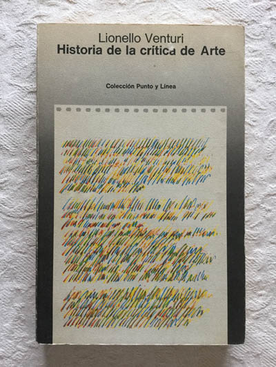 Historia de la crítica de Arte