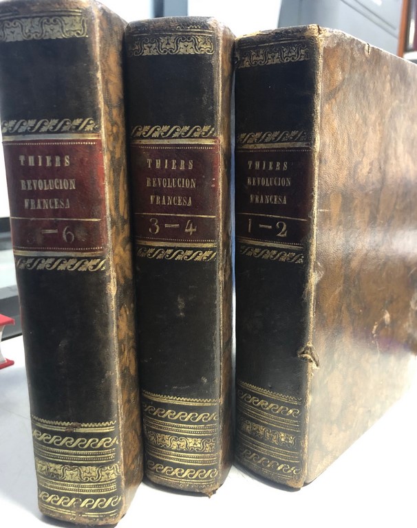 HISTORIA DE LA REVOLUCION FRANCESA. Seguida de una continuación y precedida de un resumen de la historia de Francia hasta el reinado de Luis XVI, por Felix Bodin.