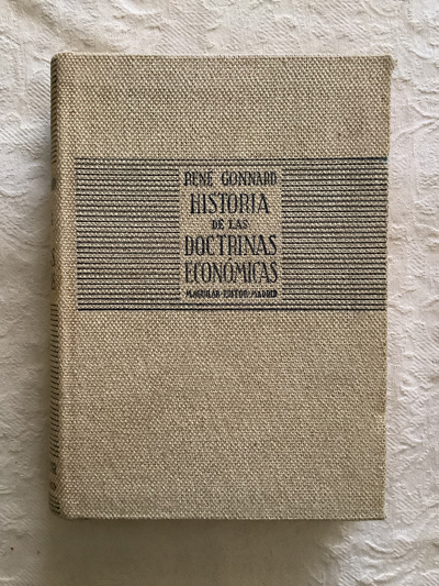 Historia de las doctrinas económicas