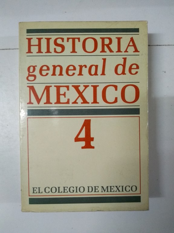 Historia general de México, 4