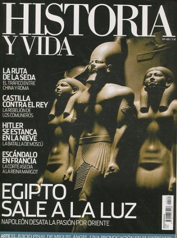 HISTORIA Y VIDA  481 - EGIPTO SALE A LA LUZ.