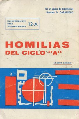 HOMILIAS DEL CICLO 'A'.